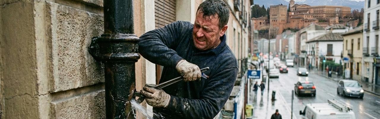 Reparación urgente de bajantes en Erandio